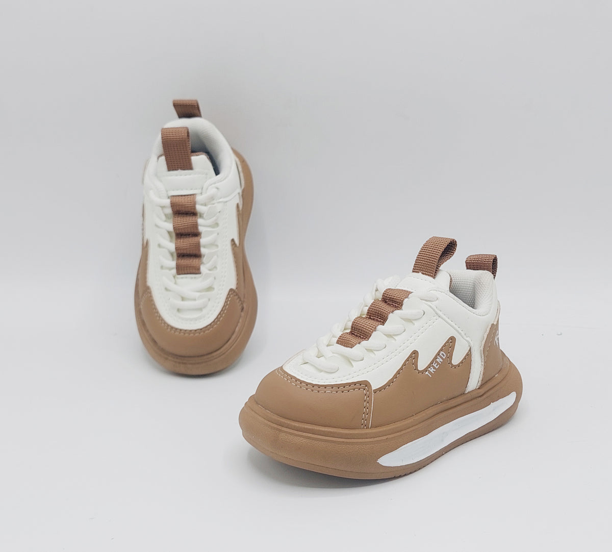 Trendy Looking Sneakers for Kids - TRD38 (Bronze)