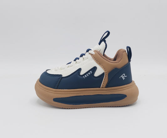 Trendy Looking Sneakers for Kids - TRD38 (Navy)