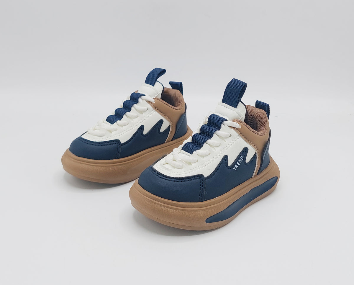 Trendy Looking Sneakers for Kids - TRD38 (Navy)