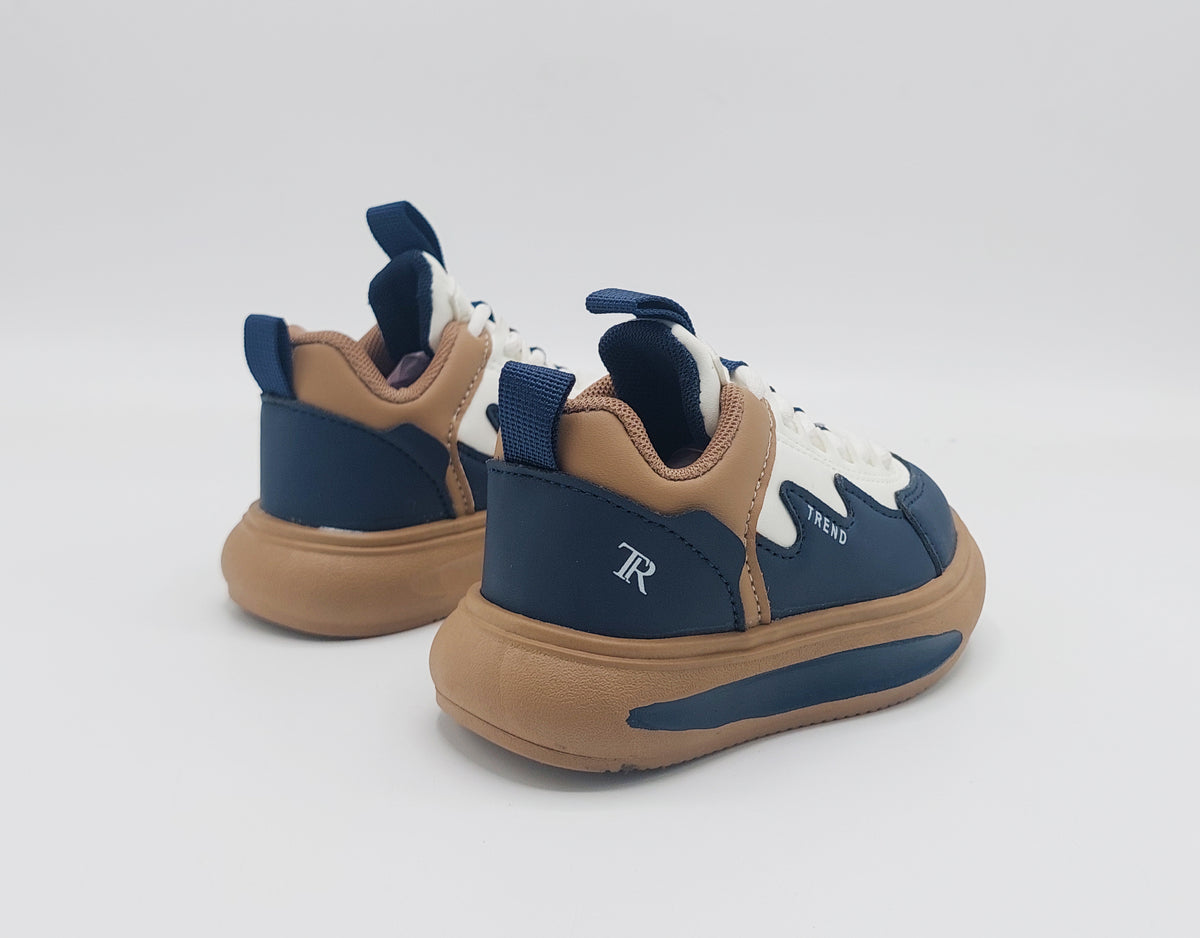 Trendy Looking Sneakers for Kids - TRD38 (Navy)