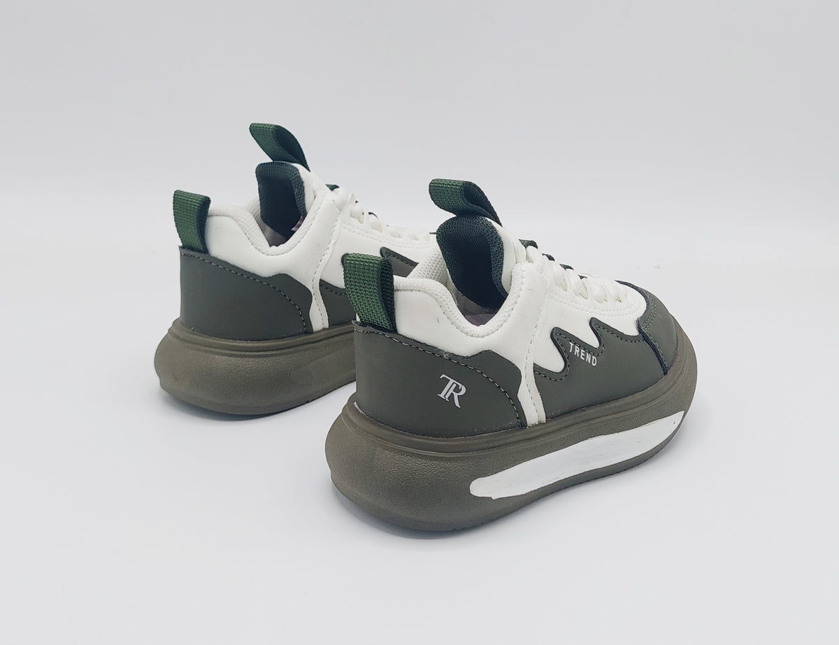 Trendy Looking Sneakers for Kids - TRD38 (Green)