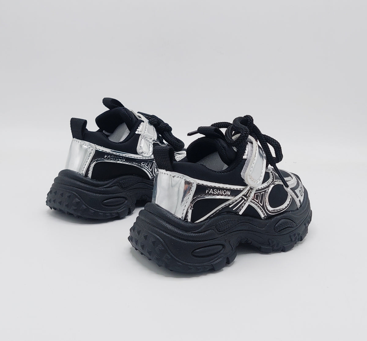 Premium Quality Beautiful Design Sneakers for Kids - DG103 (Black)