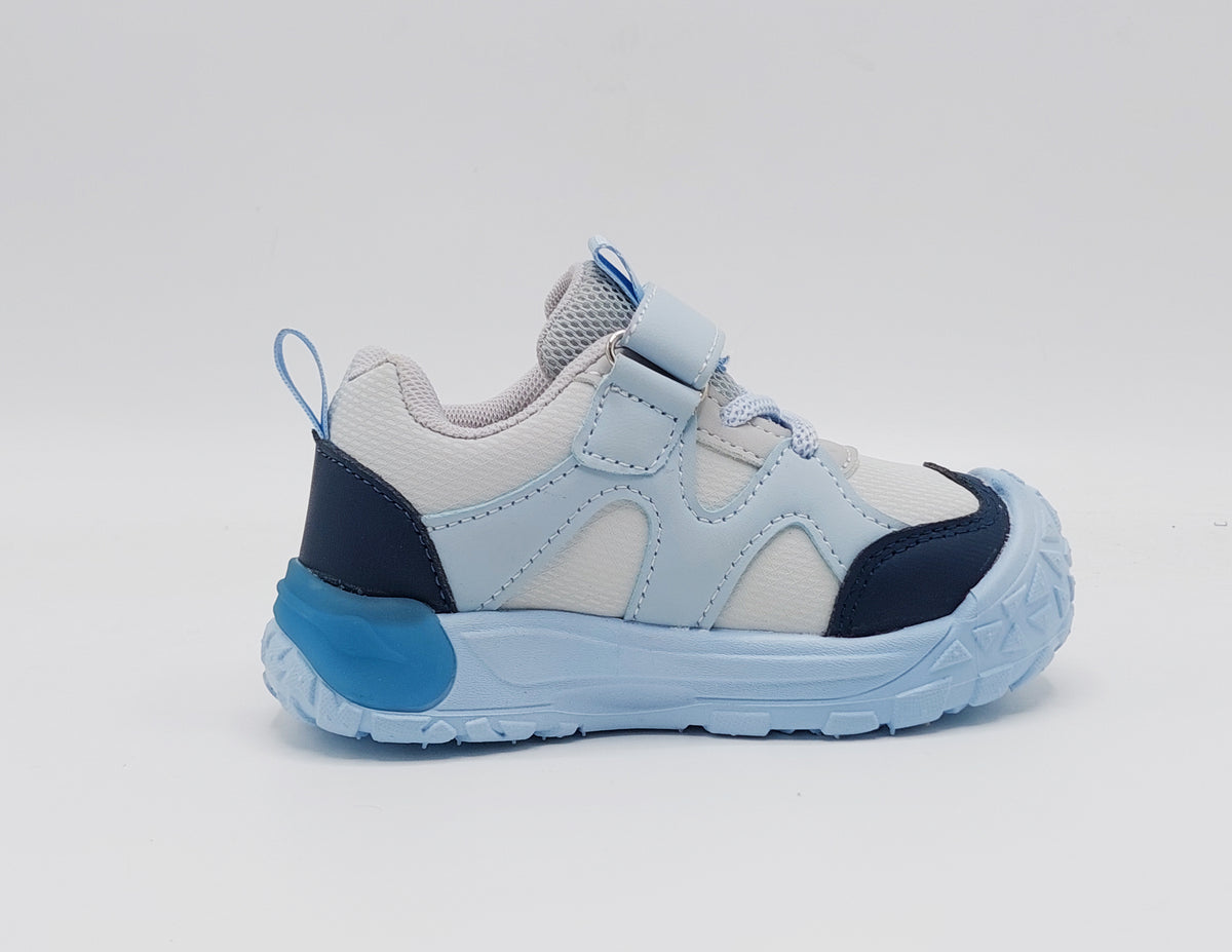 Lights in Sole Cute Design Sneakers for Kids - BG07 (Blue)