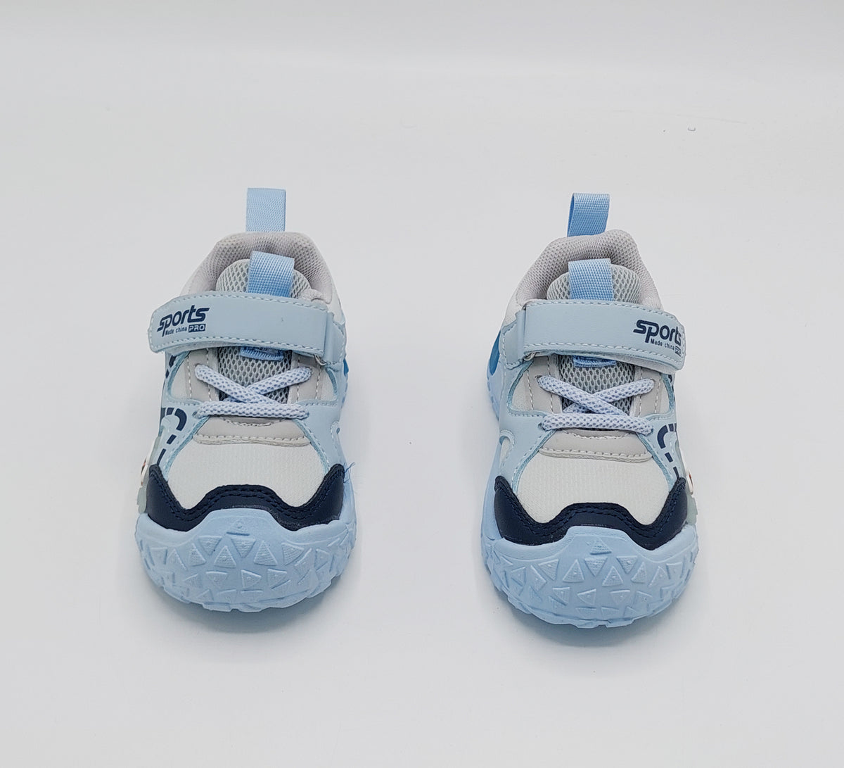 Lights in Sole Cute Design Sneakers for Kids - BG07 (Blue)