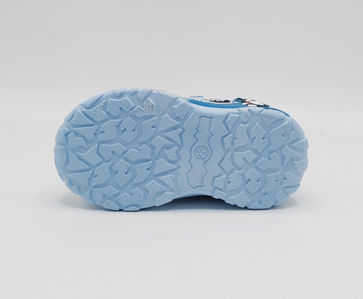 Lights in Sole Cute Design Sneakers for Kids - BG07 (Blue)