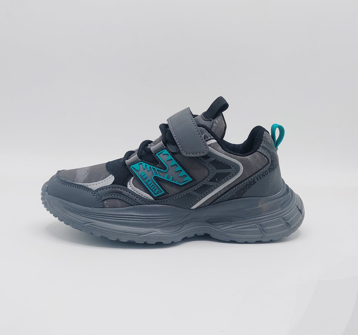Premium Quality Trendy Look Sneakers for Kids - 92808 (Gray)