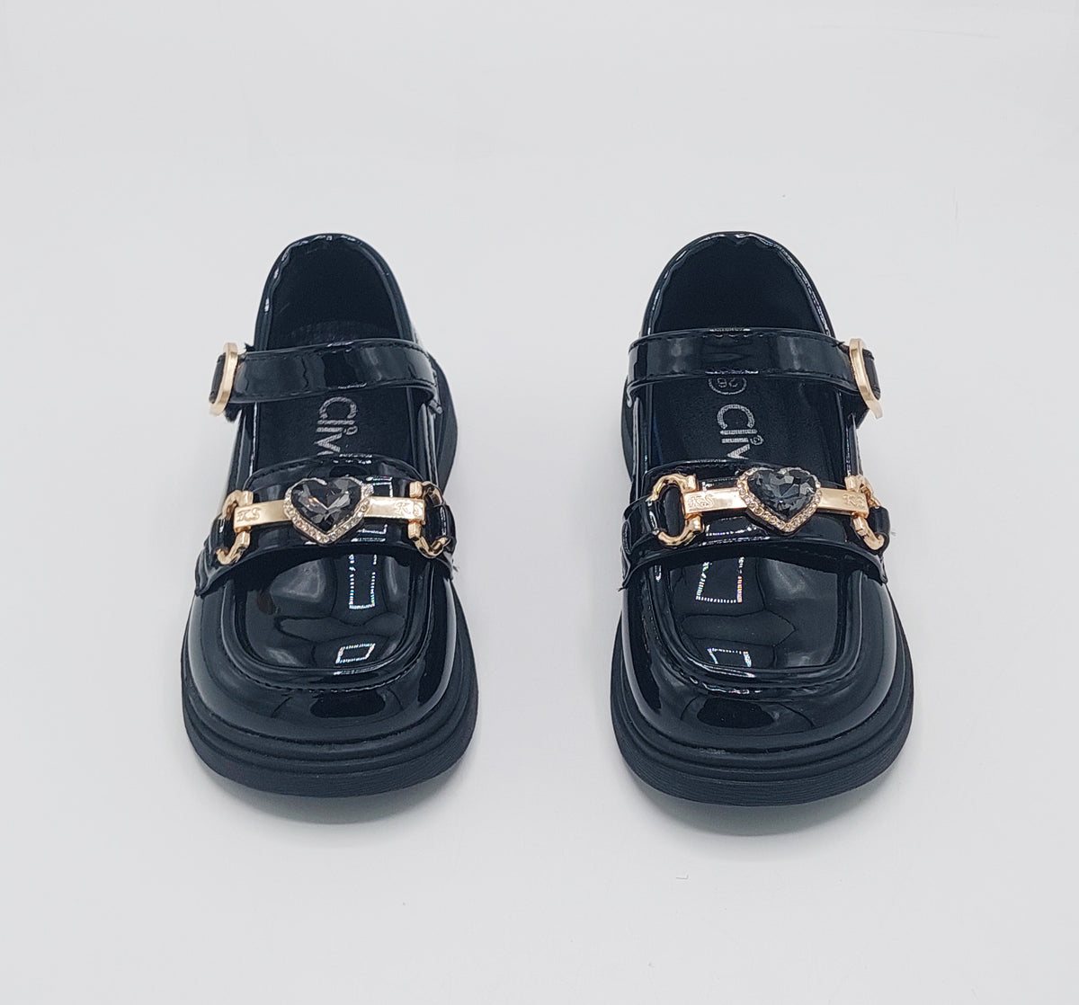 Beautiful Design Fancy Pumps for Kids - SUK5 (Black)