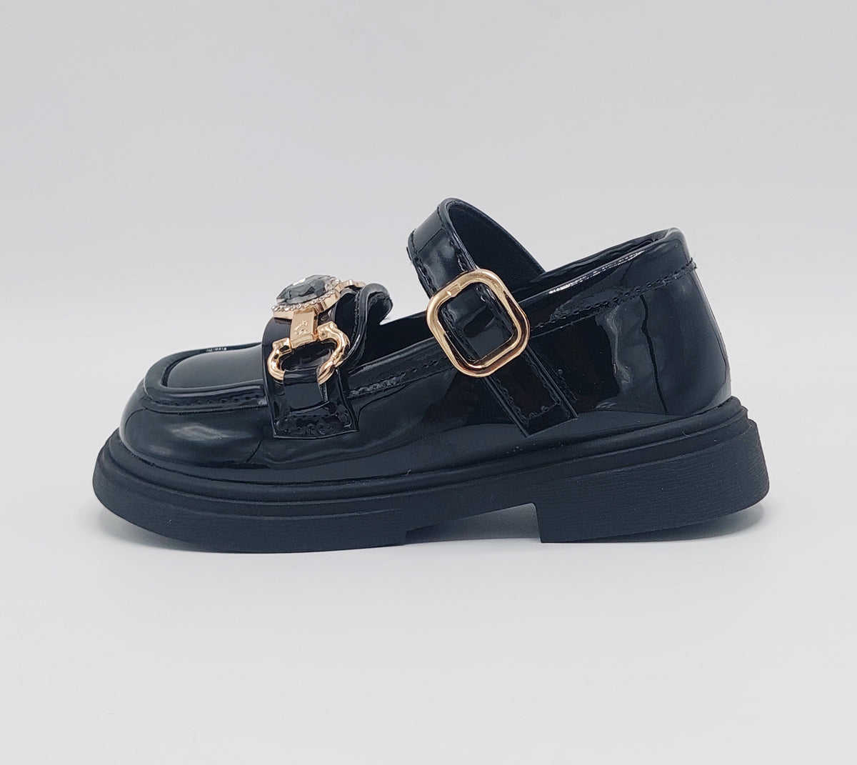 Beautiful Design Fancy Pumps for Kids - SUK5 (Black)