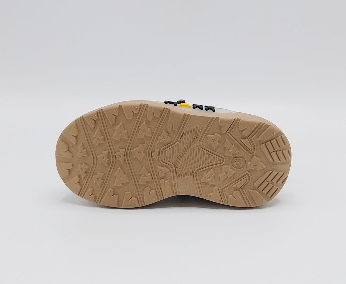 Lights in Sole New Trendy Look Shoes for Kids - MTL02 (Khaki)