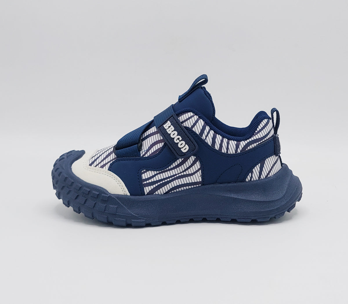 Premium Quality Sporty Look Sneakers for Kids - BMW0213 (Blue)