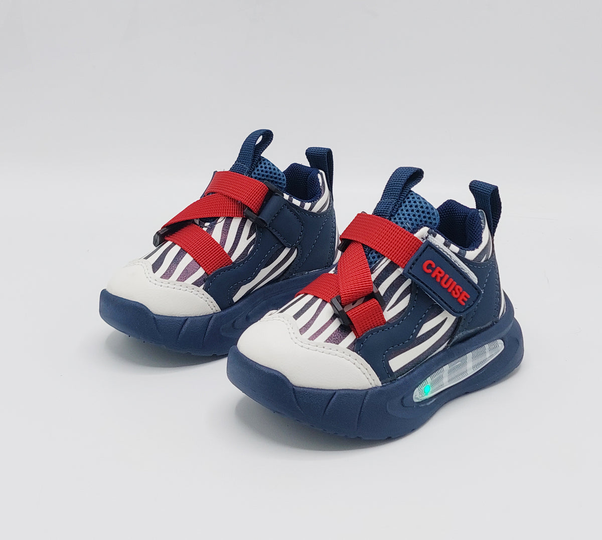 Lights in Sole Trendy Look Sneakers for Kids - LO110 (Blue)
