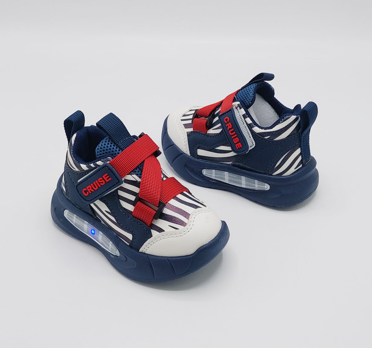 Lights in Sole Trendy Look Sneakers for Kids - LO110 (Blue)