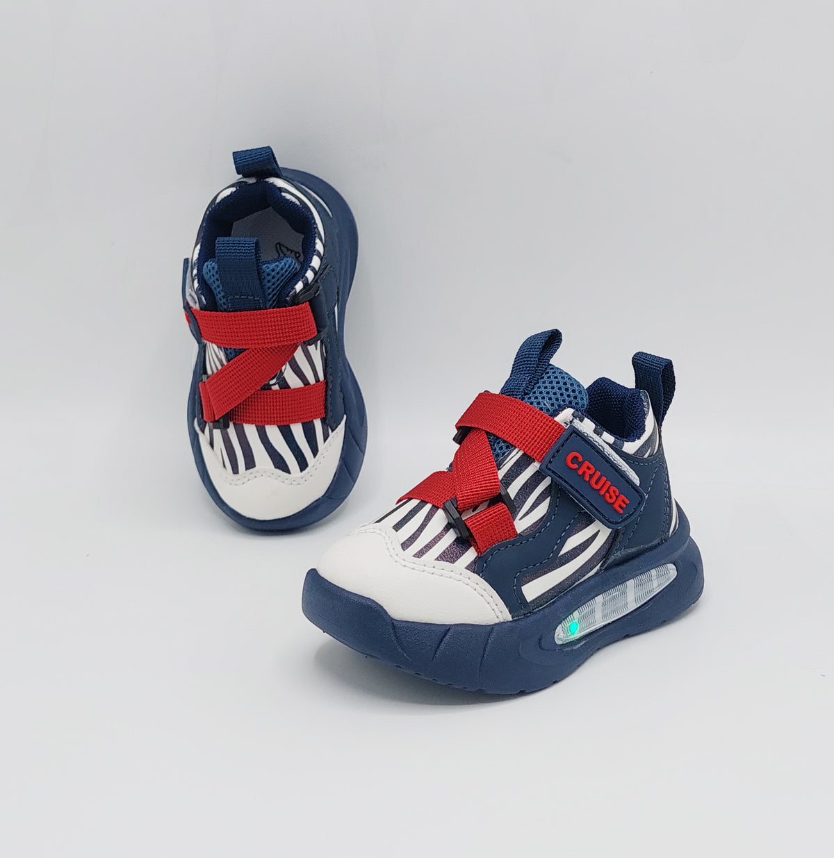 Lights in Sole Trendy Look Sneakers for Kids - LO110 (Blue)