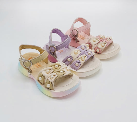 Beautiful Design Pearls Sandals for Kids Girls - 2020-7