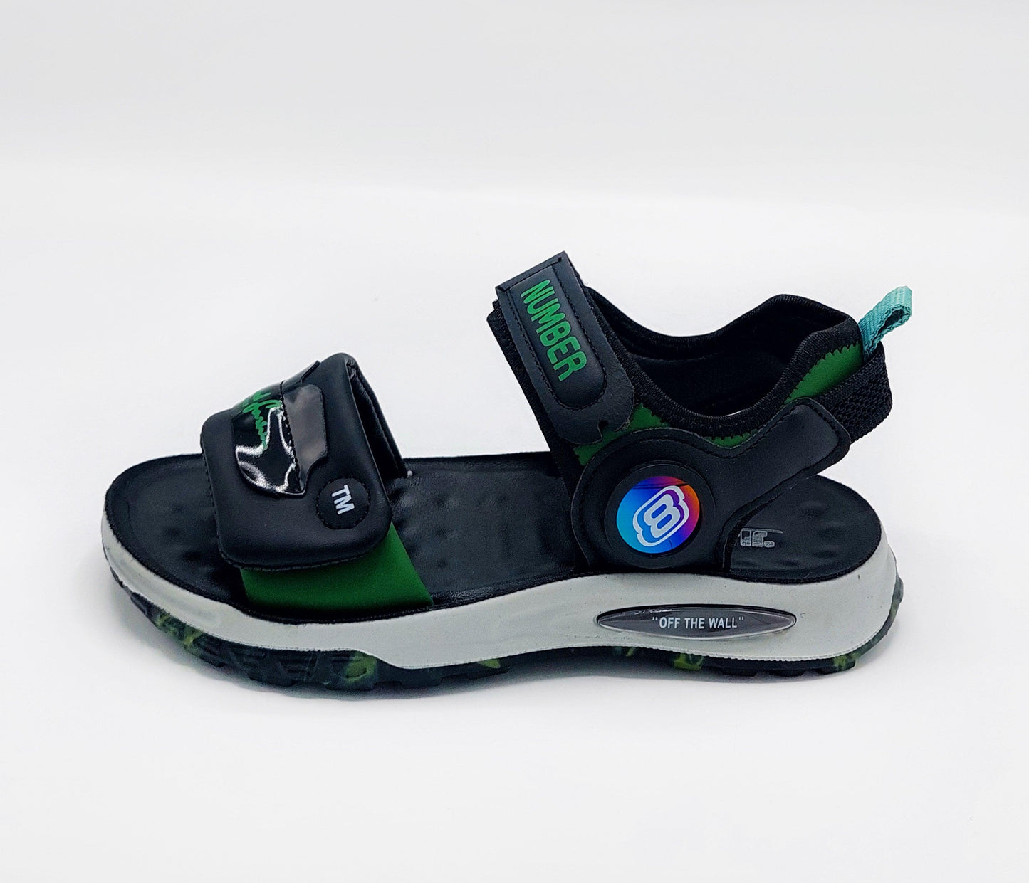 Premium Quality Trendy Look Sandals for Kids - 526D (Green)