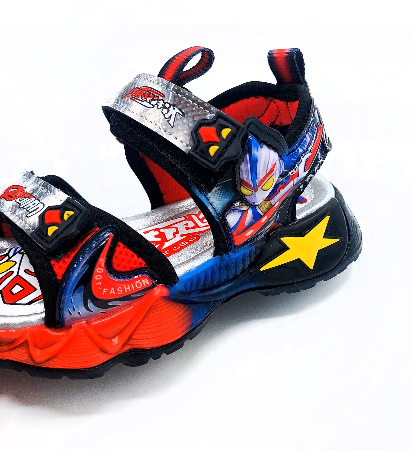 Premium Quality Ultraman Theme Sandals for Kids - B8908