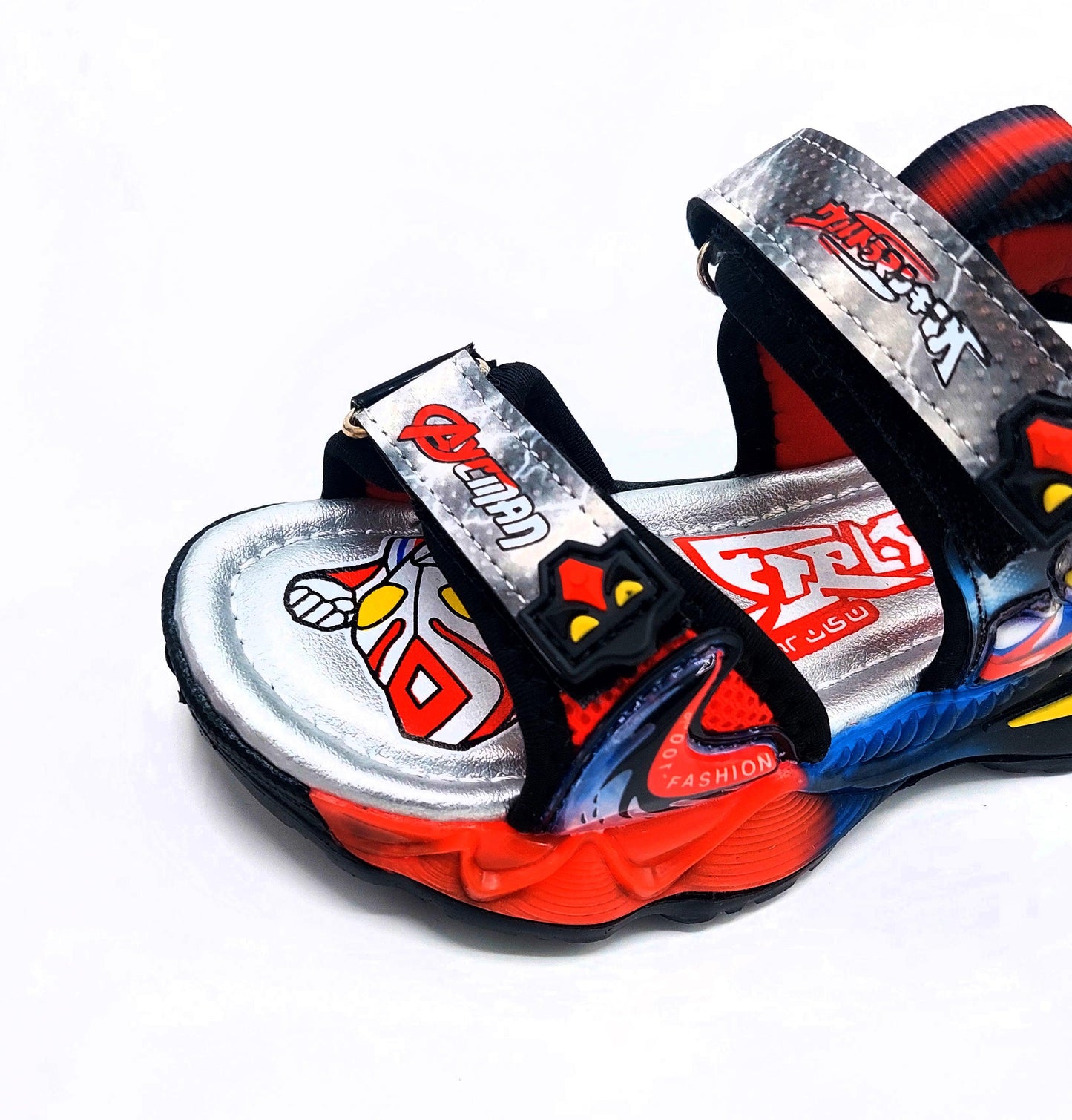Premium Quality Ultraman Theme Sandals for Kids - B8908