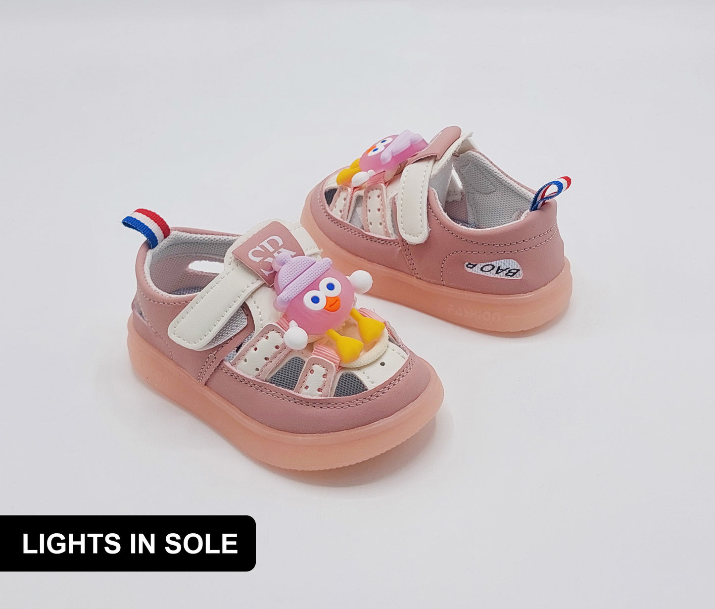 Infant's Lights in Sole Cute Design Sandals - 715