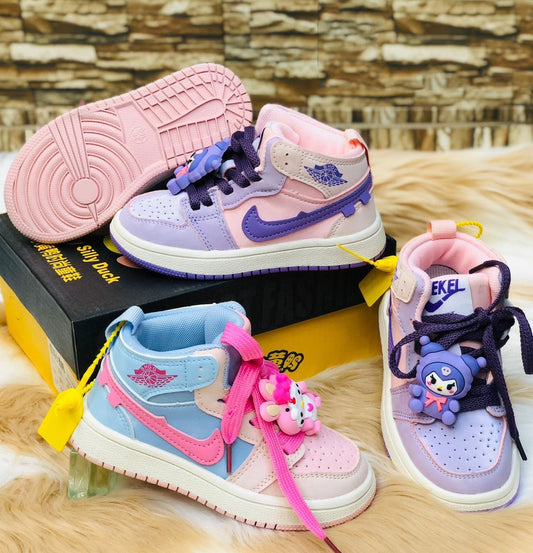 Kids Premium Quality Sneakers with Detachable Toy - A533