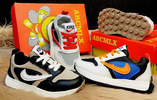 Soft Sole Stylish Sneakers for Kids - ABC48
