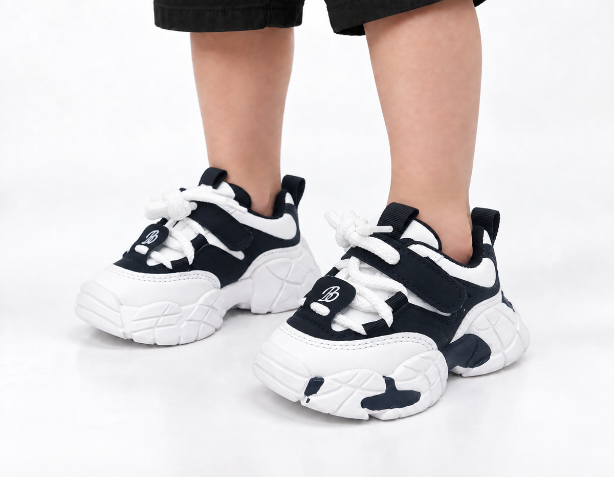 Trendy Looking Sneakers for Kids - DG01 (Black)