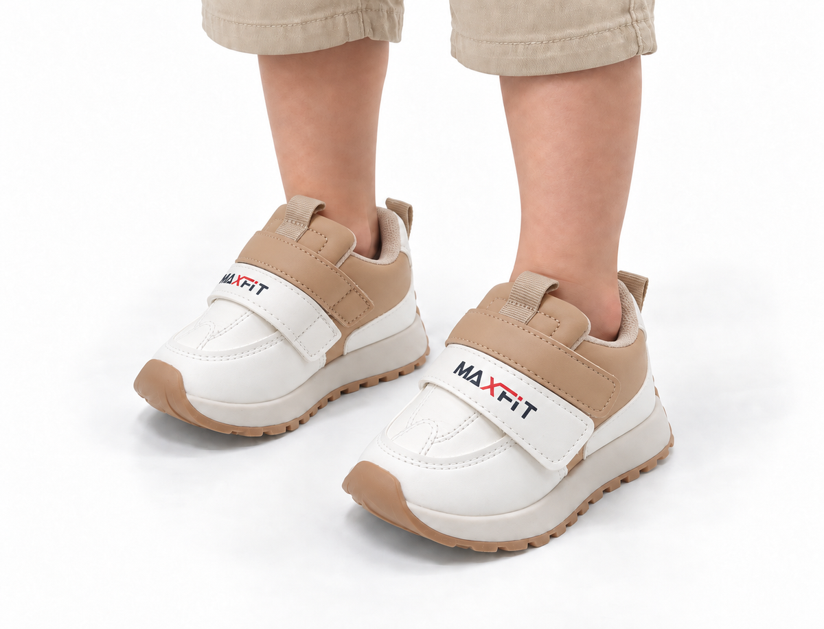 Trendy Looking Sneakers for Kids - CB90 (Beige)