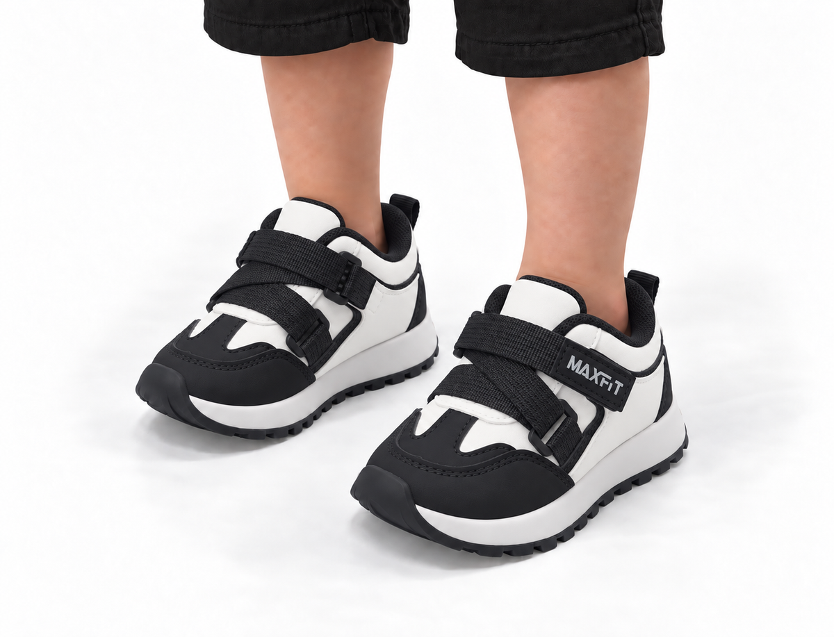Trendy Looking Sneakers for Kids - CB787 (Black)