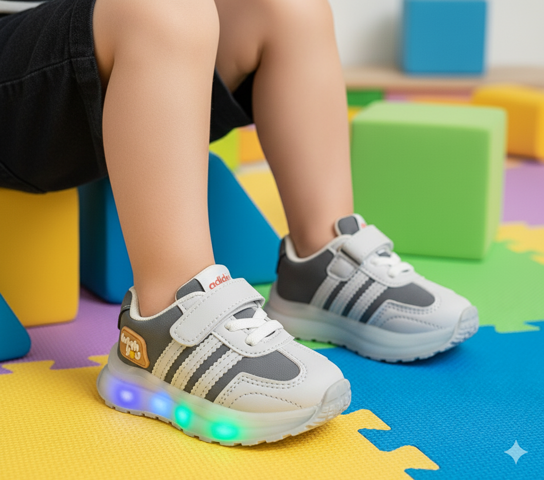 Lights in Sole Trendy Look Shoes for Kids - BAT07