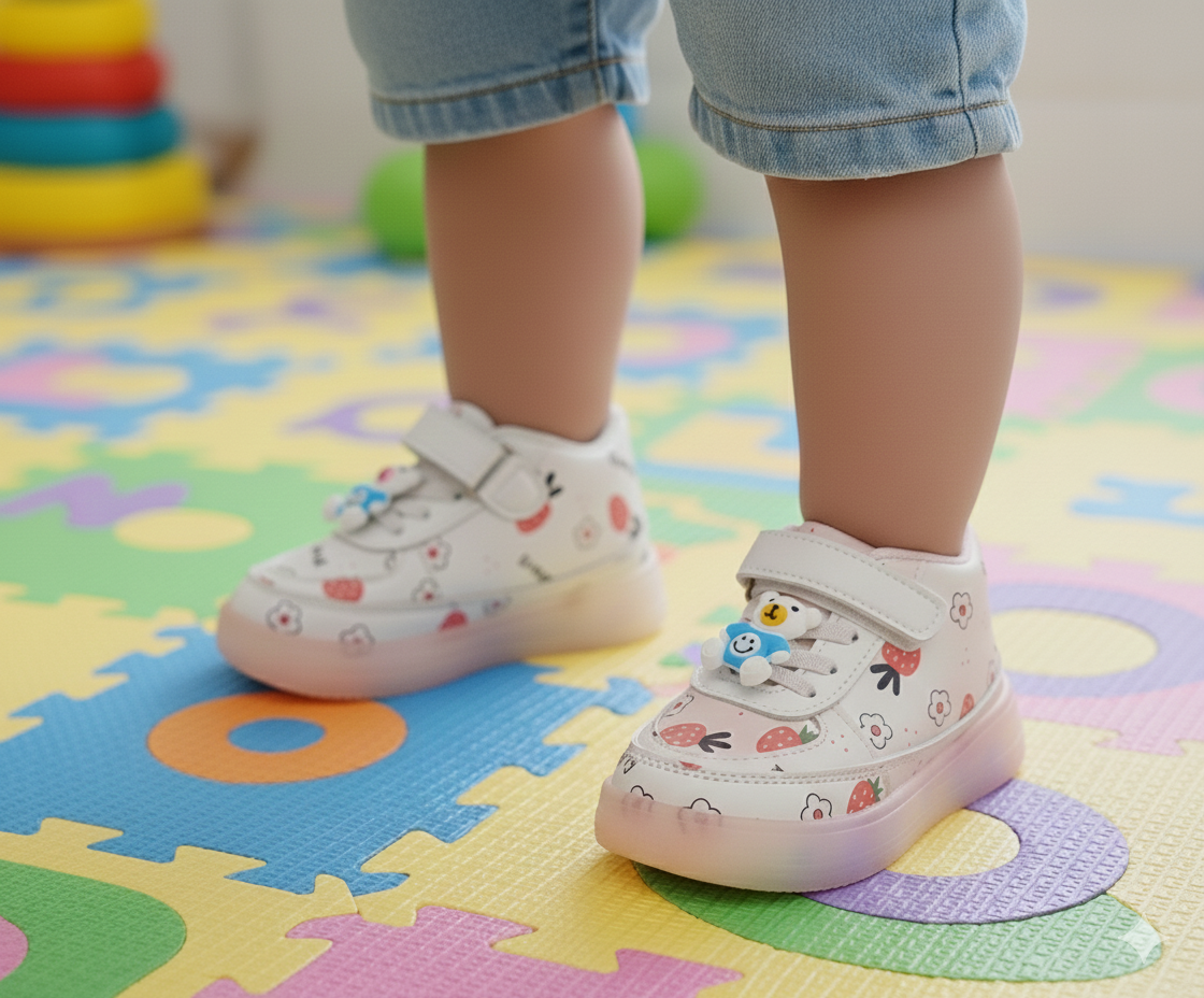 Lights in Sole Fancy Shoes for Kids Girls - Q6