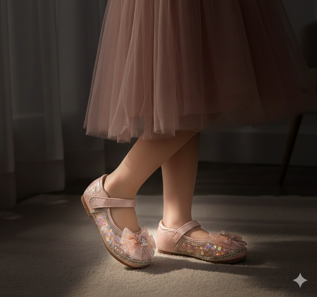 Fancy Look Stylish Pumps For Kids Girls - DJK53