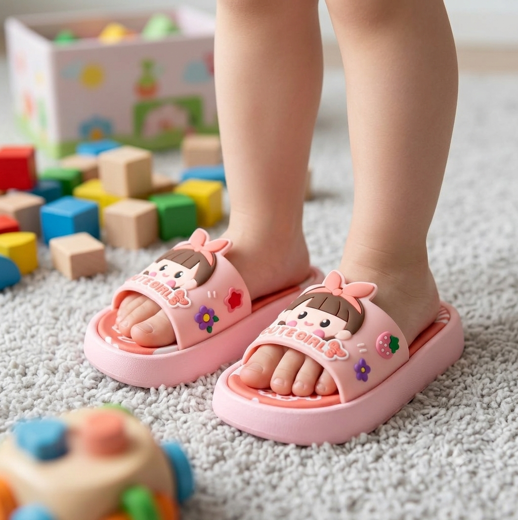 Soft Comfortable Summer Slippers for Kids - BX1