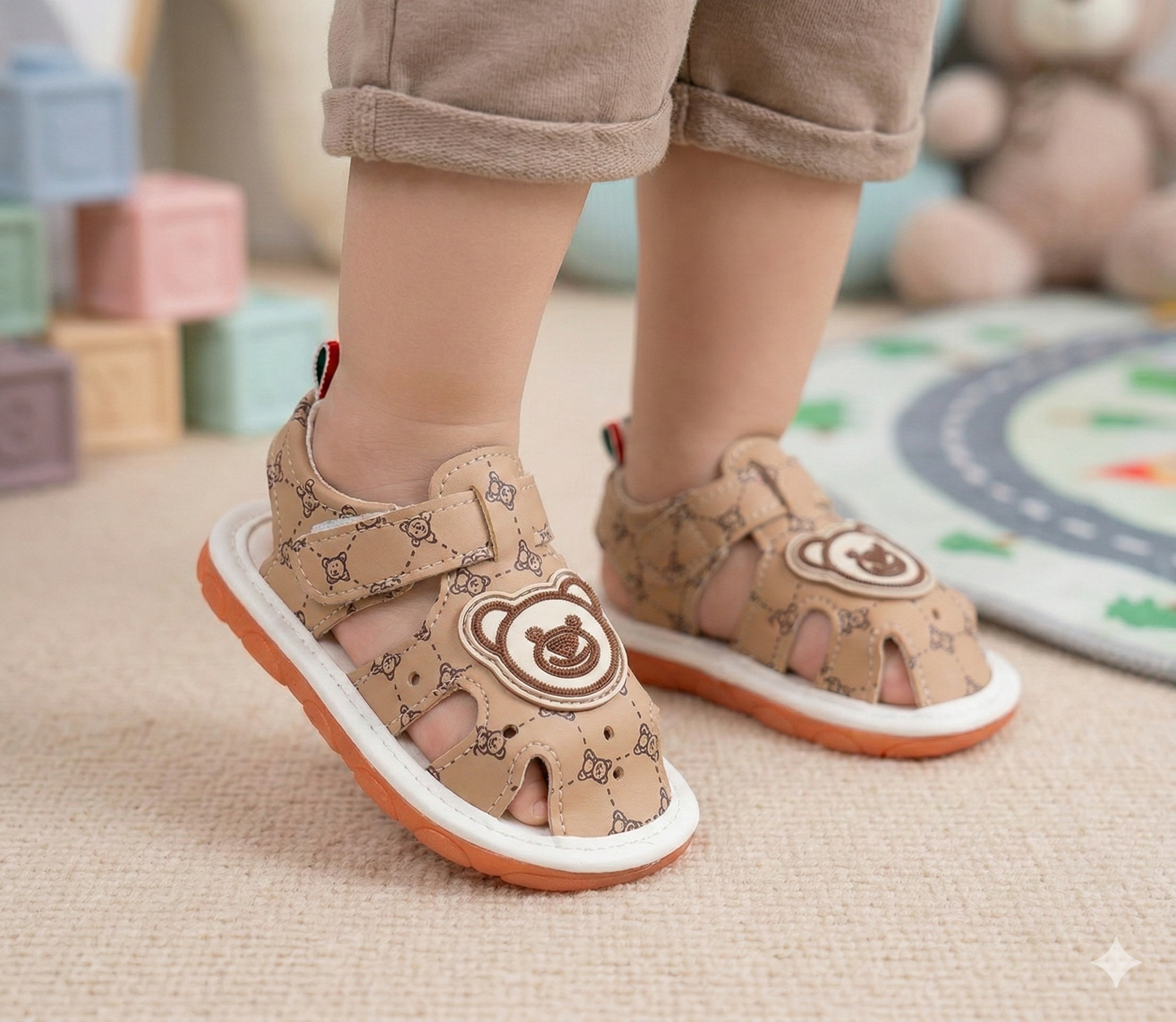 Infants Cute Design Sandals wit Voice in Sole - AST06