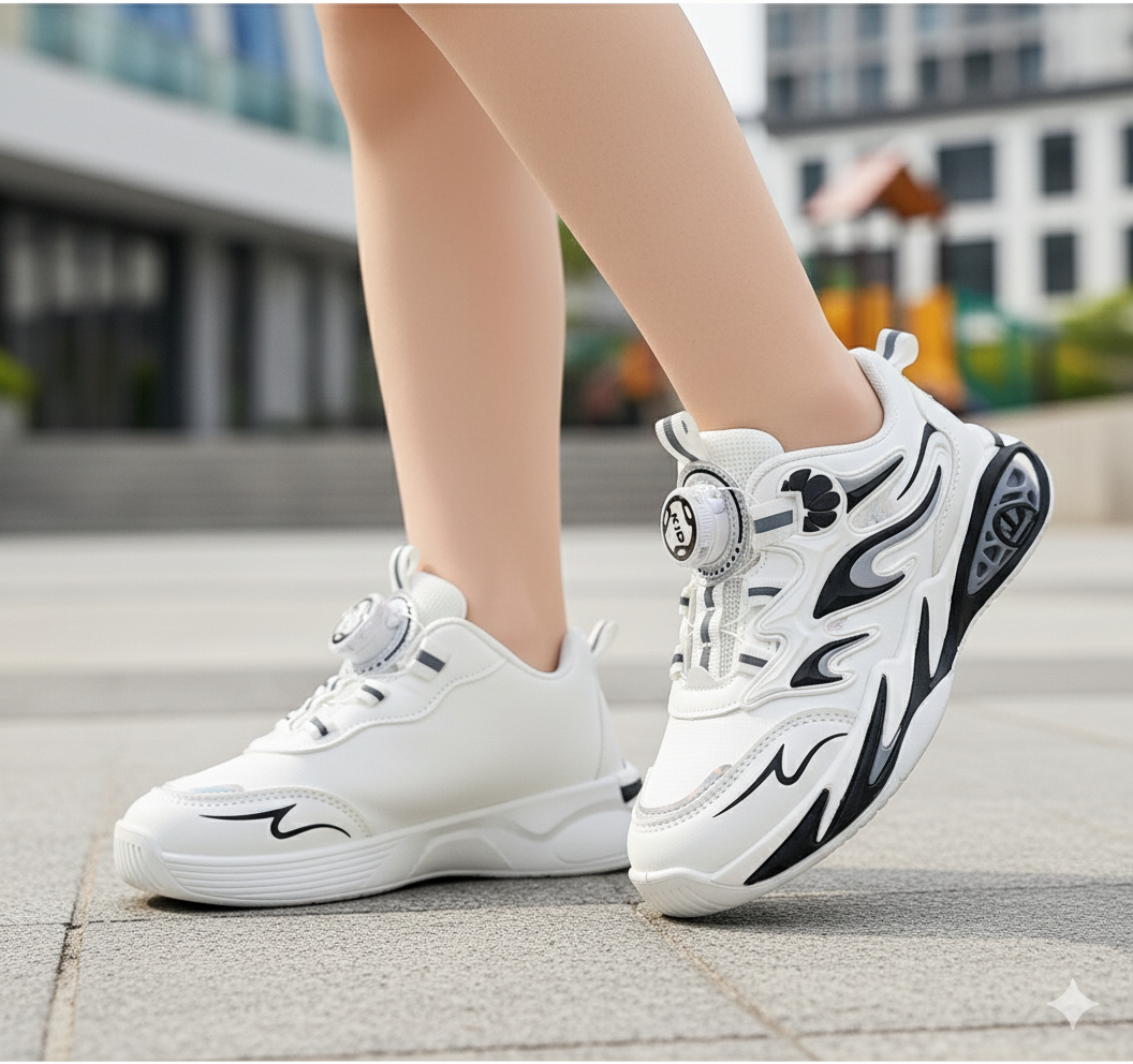 Premium Quality Trendy Look Autolace Sneakers for kids - LF70