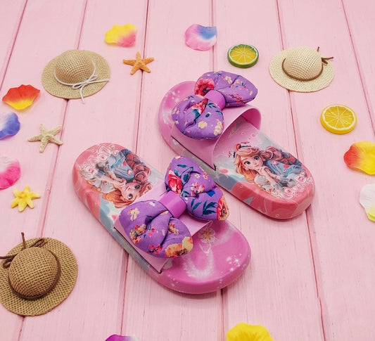 Soft Comfortable Cute Design Softies for Kids Girls - 22021 (Purple)