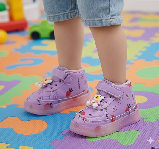 Lights in Sole Fancy Shoes for Kids Girls - Q6