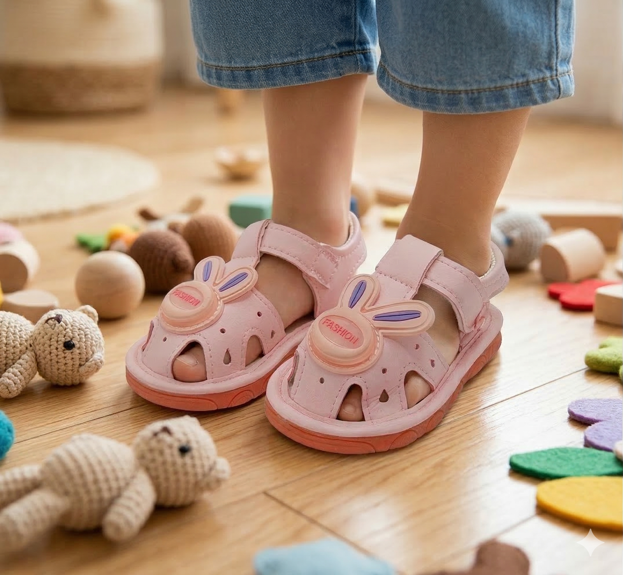 Infants Cute Design Sandals wit Voice in Sole - ASC12
