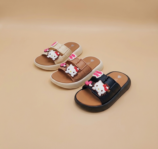 Trendy Looking Hello Kitty Slippers For Girls - BX18