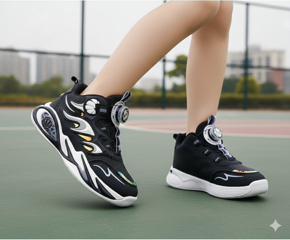 Premium Quality Trendy Look Autolace Sneakers for kids - LF70