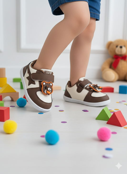 Soft Sole Cute Design Shoes with Detachable toy - E101