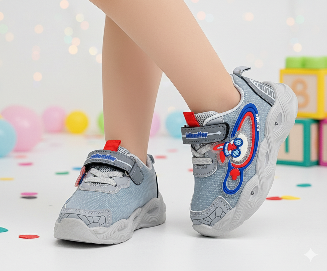 Lights in Sole Trendy Look Joggers for Kids - MTL1