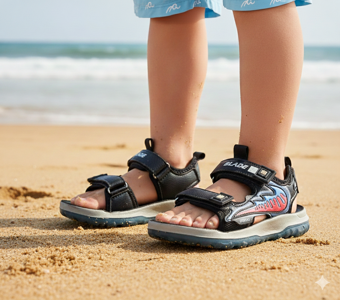 Soft Sole Trendy Look New Design Sandals For Kid's - 88101