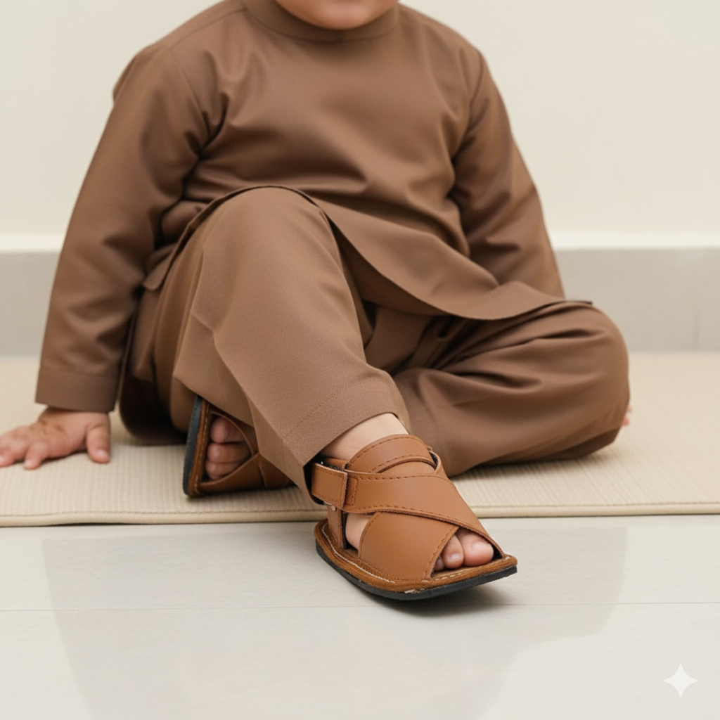 Light-weight New Born Baby Zero Size Kheri Sandals