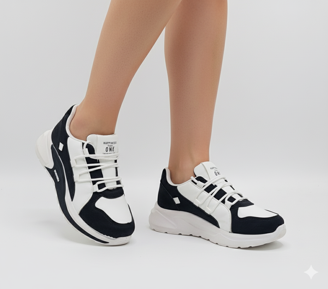 Women's Soft Comfortable Trendy Look Sneakers - 3570