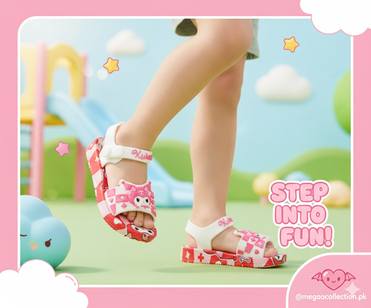 Soft Sole Cute Look Sandals for Kids Girls - 20883