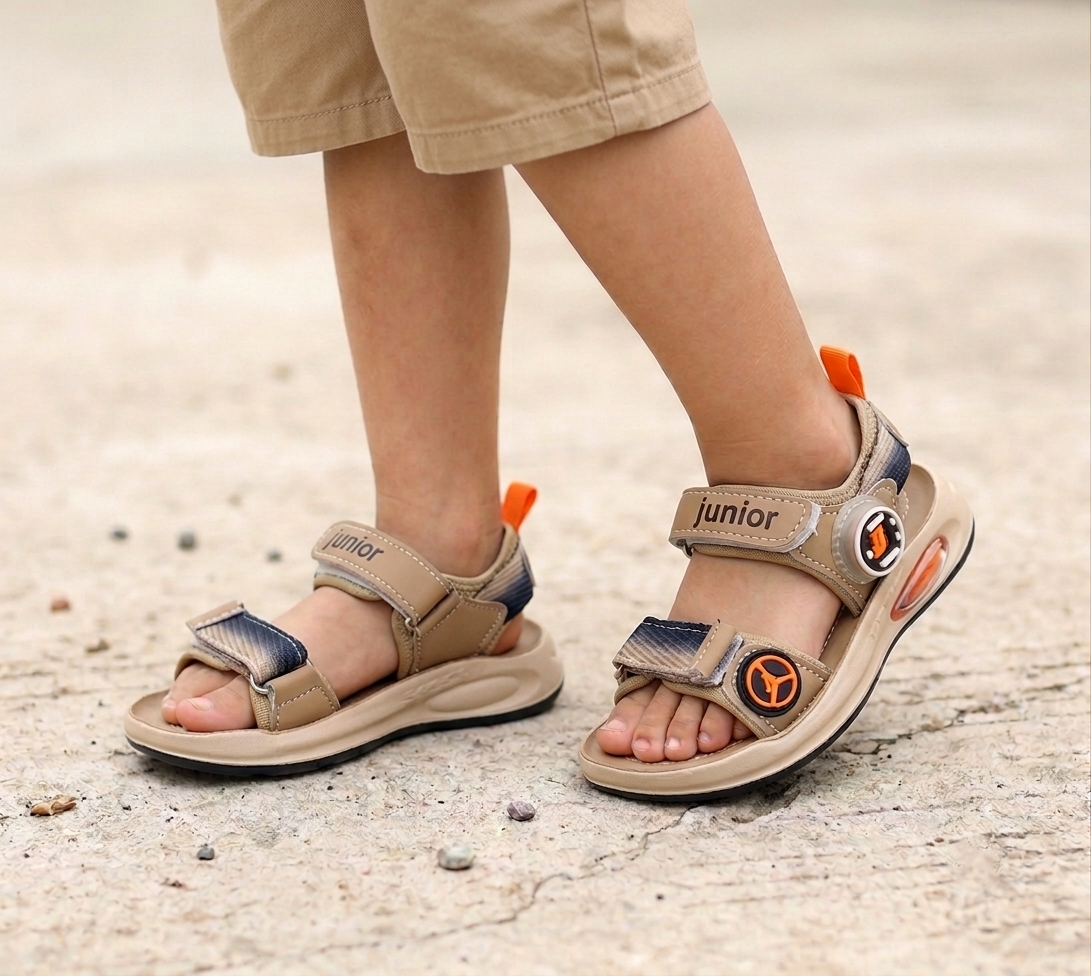 Premium Quality Sandals for Boys - M016A (Beige)