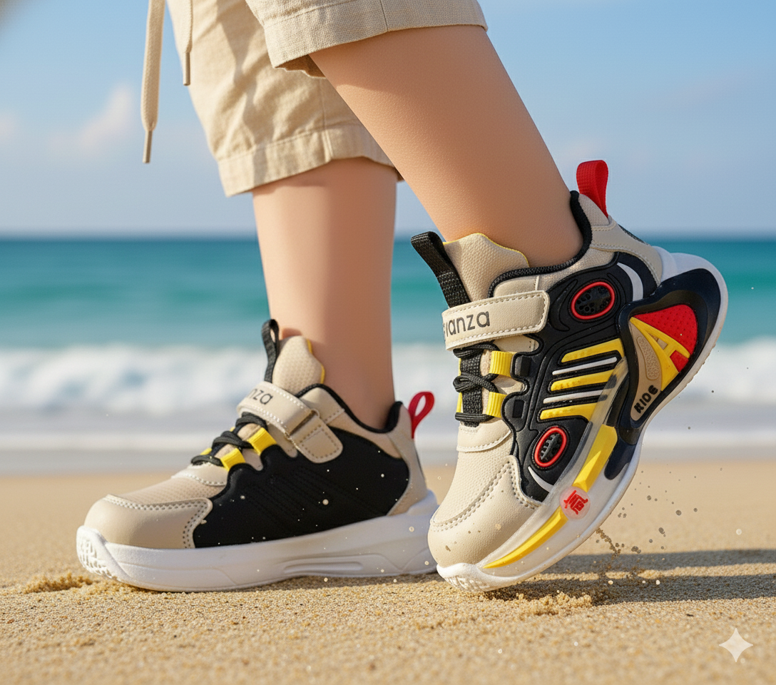 Premium Quality Trendy Look Sporty Sneakers for Kids - YOKO15