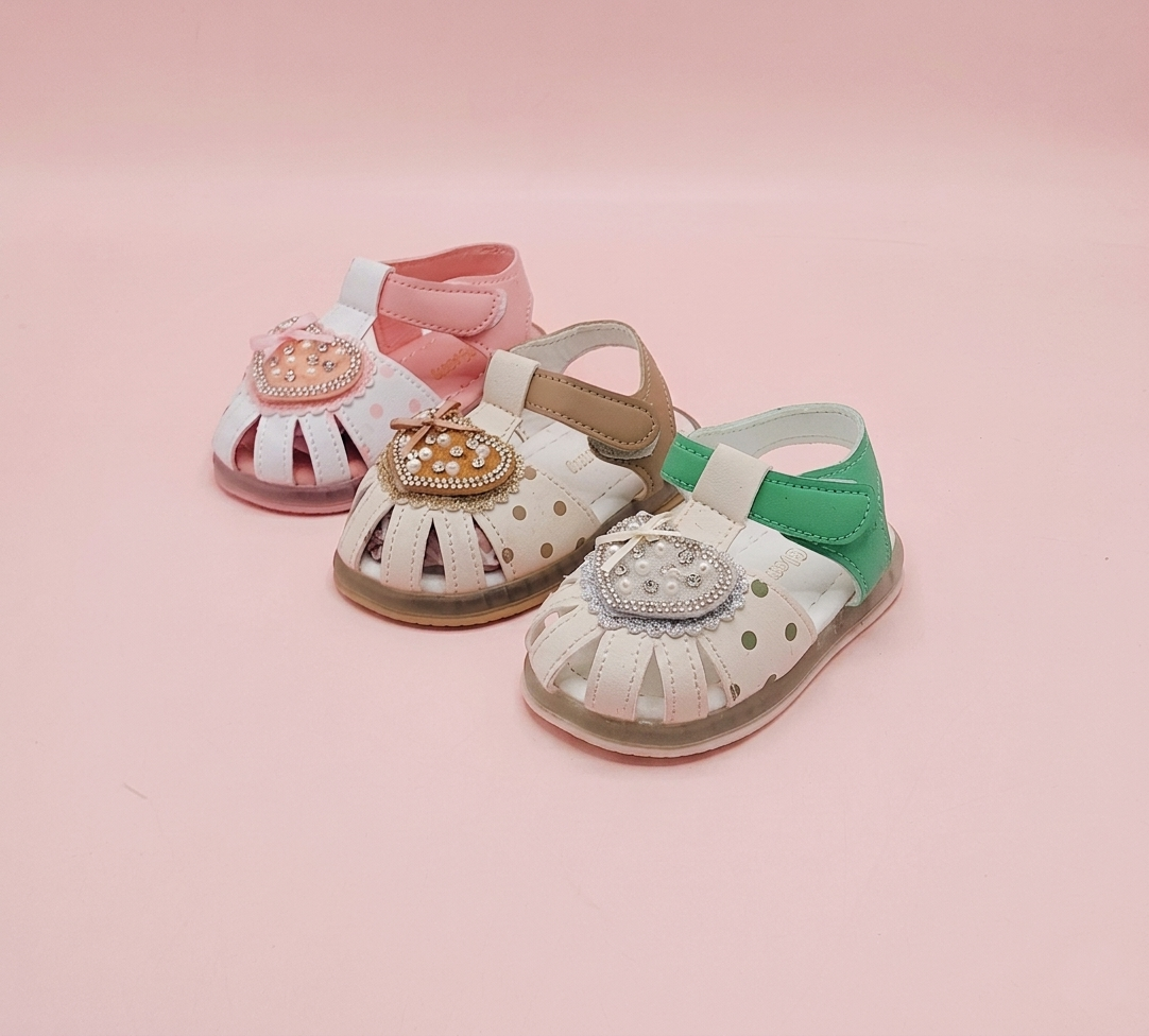Trendy Looking Fancy Sandals with LED sole for Girls - NKS08