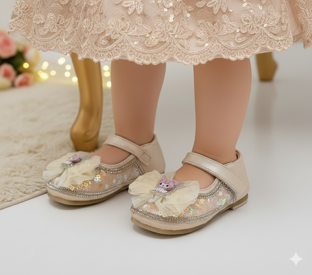 Fancy Look Stylish Pumps For Kids Girls - DJK53