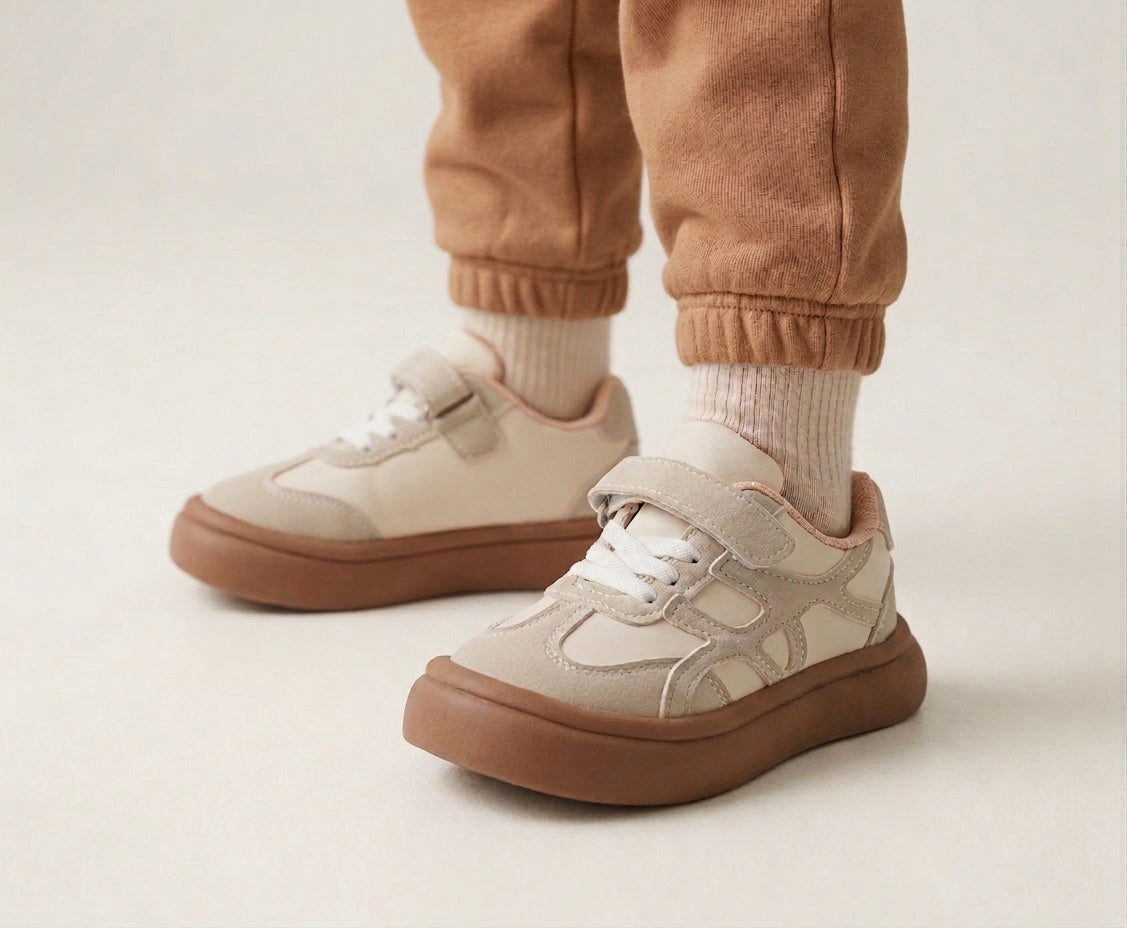 Trendy Looking Sneakers for Boys - art (Beige)