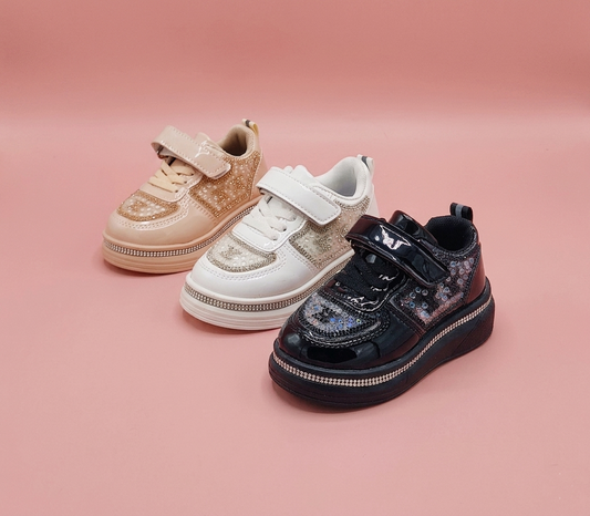 Girls Fancy Look Soft Sneakers for Kids - FMJ216